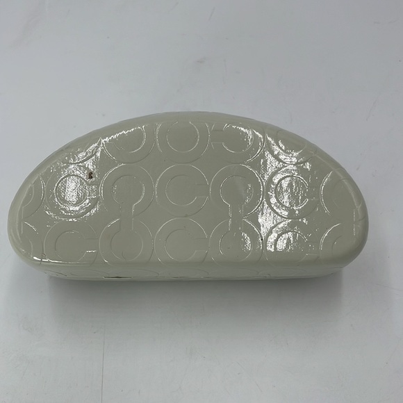 Coach White Sunglasses Hard Case Only - Picture 3 of 3